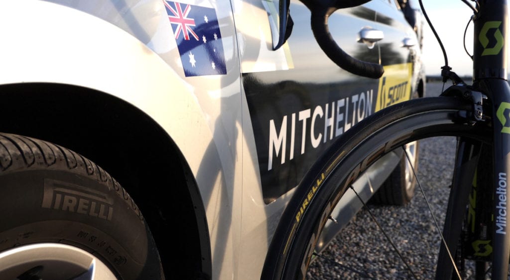 Pirelli e Team Mitchelton-Scott