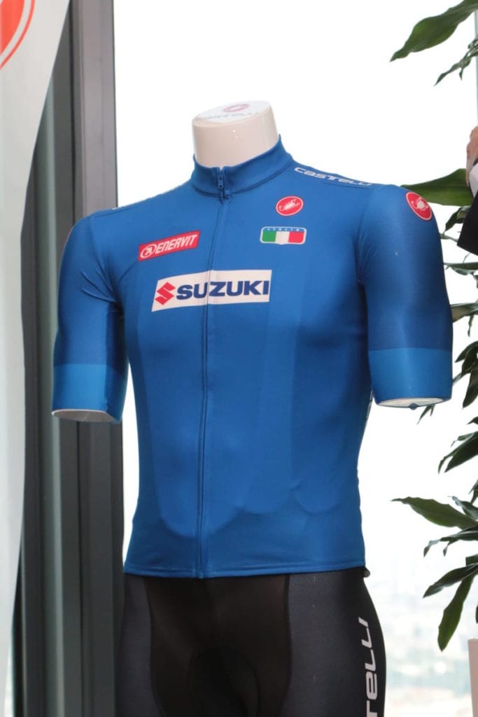 La nuova maglia azzurra per i Mondiali di Innsbruck