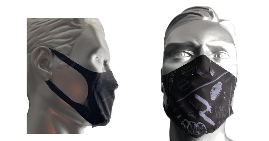 mascherina sportiva personalizzabile