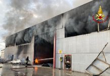 Incendio nella sede Bottecchia