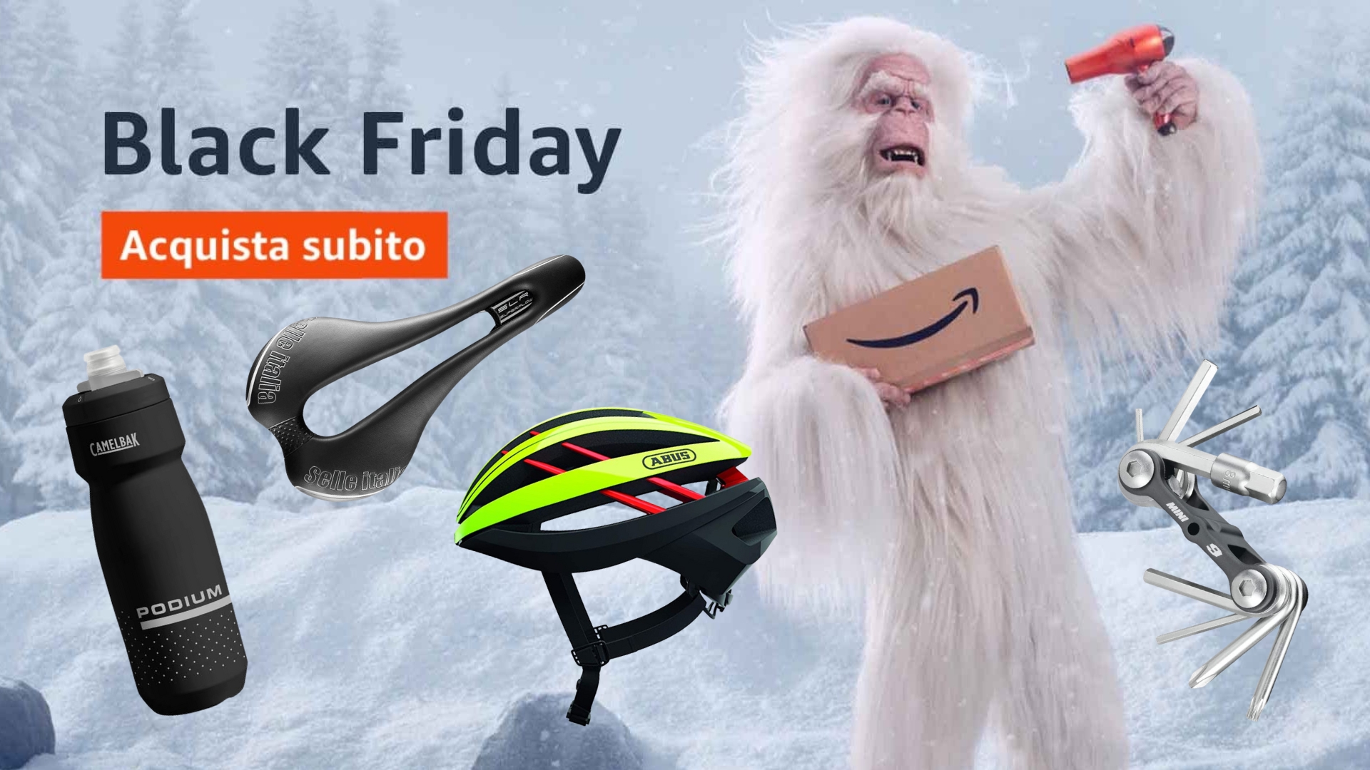 Tutte le offerte ciclismo Amazon Black Friday…