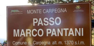 Monte Carpegna diventa Passo Marco Pantani