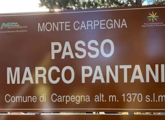 Monte Carpegna diventa Passo Marco Pantani