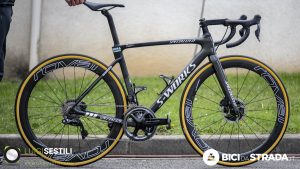 La Specialized Roubaix di Peter Sagan è pronta per la gara...