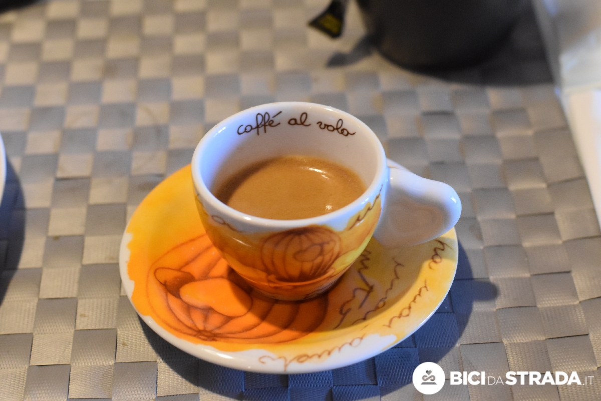 La colazione prima della Gran Fondo