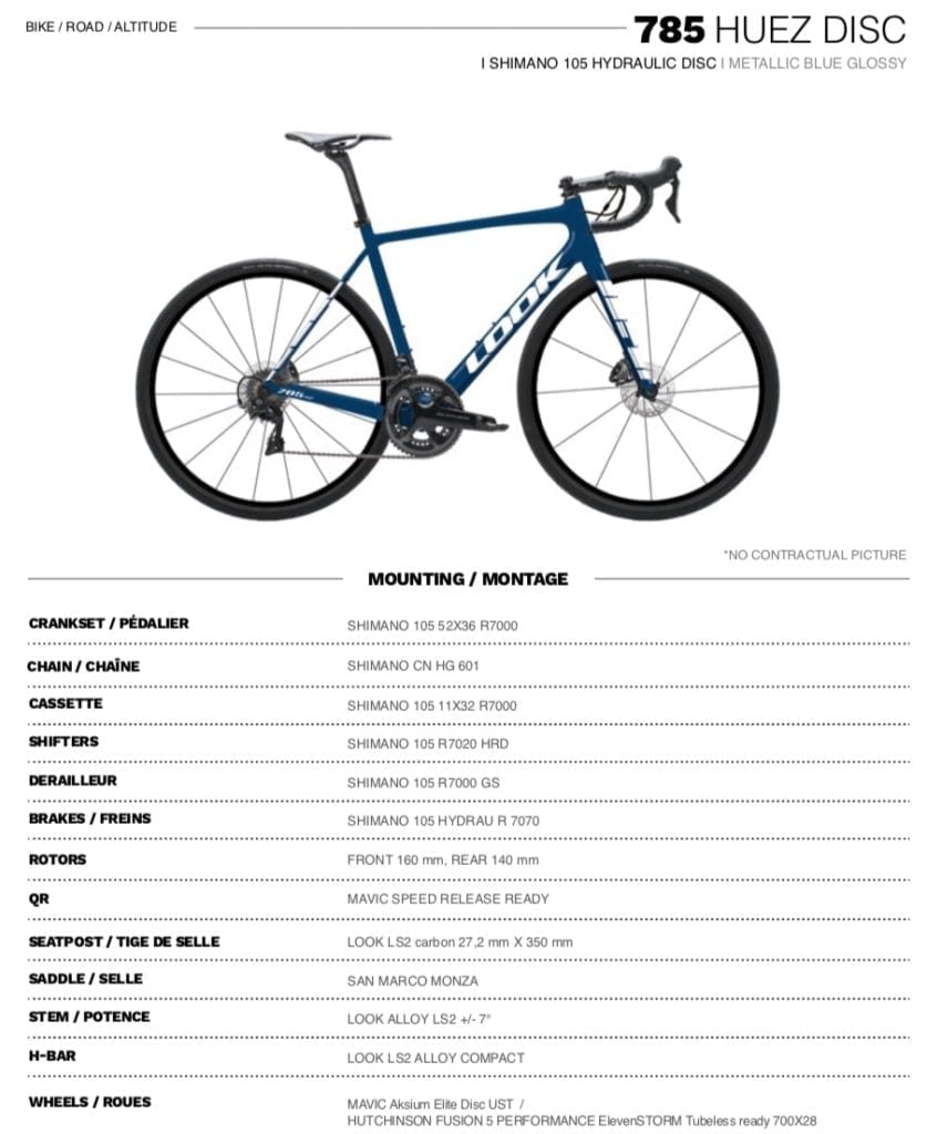 Look 785 Huez Rs Disc