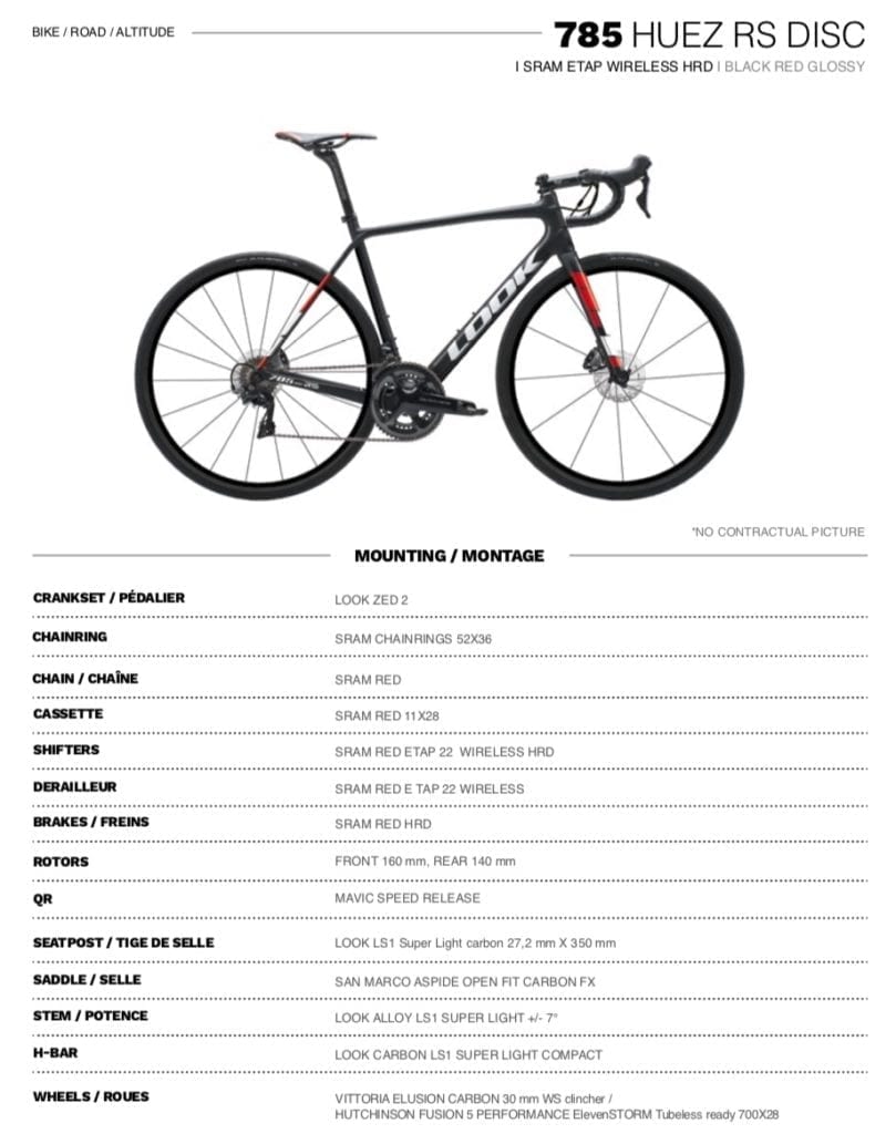 Look 785 Huez Rs Disc