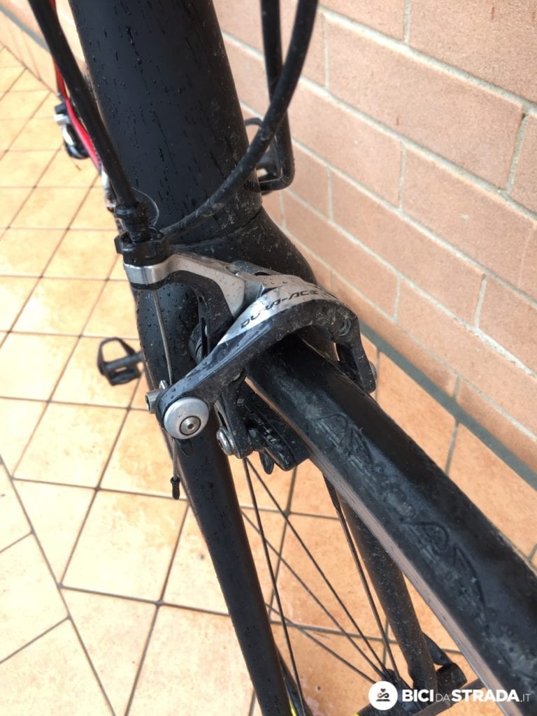 Gran fondo con la pioggia