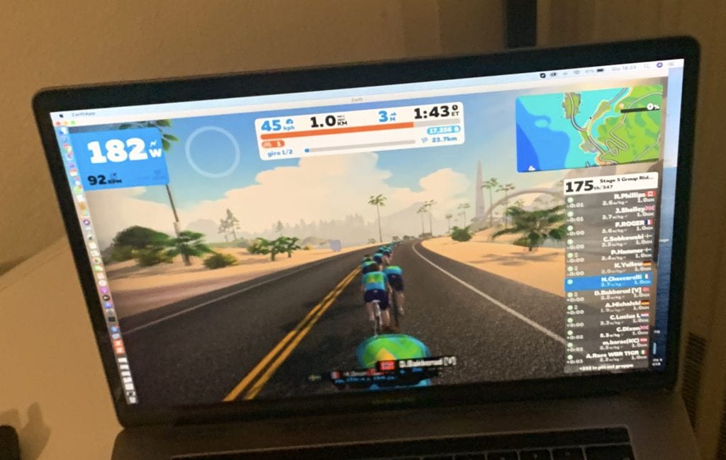 come funziona Zwift