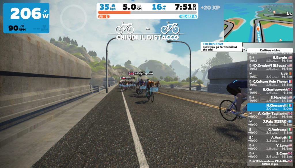 come funziona Zwift
