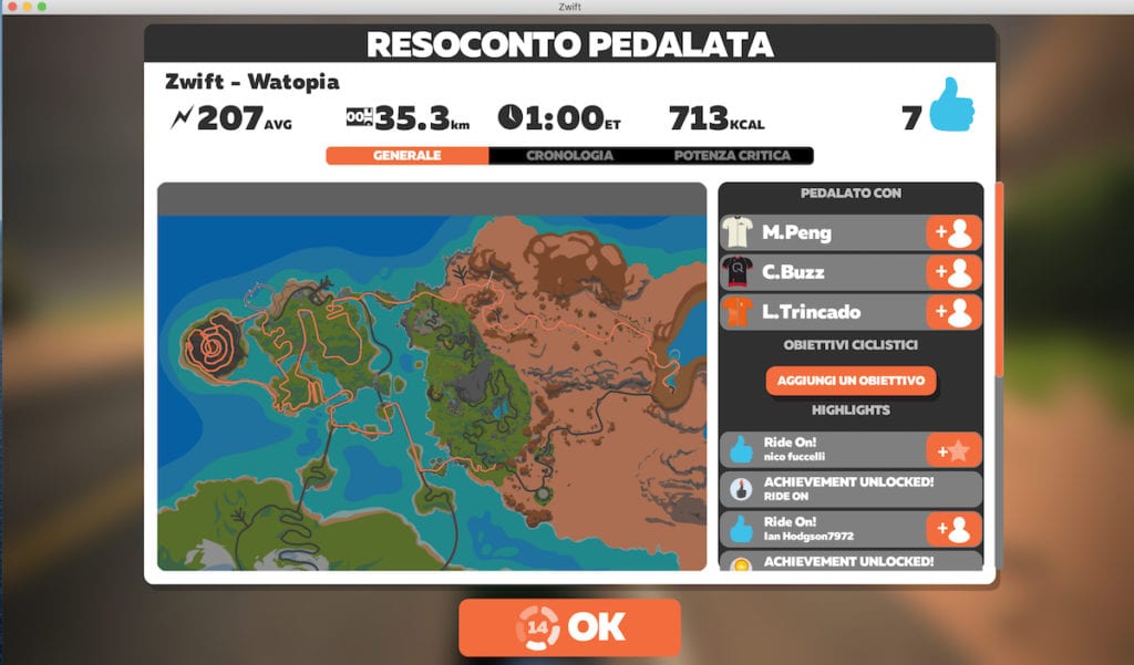 come funziona Zwift