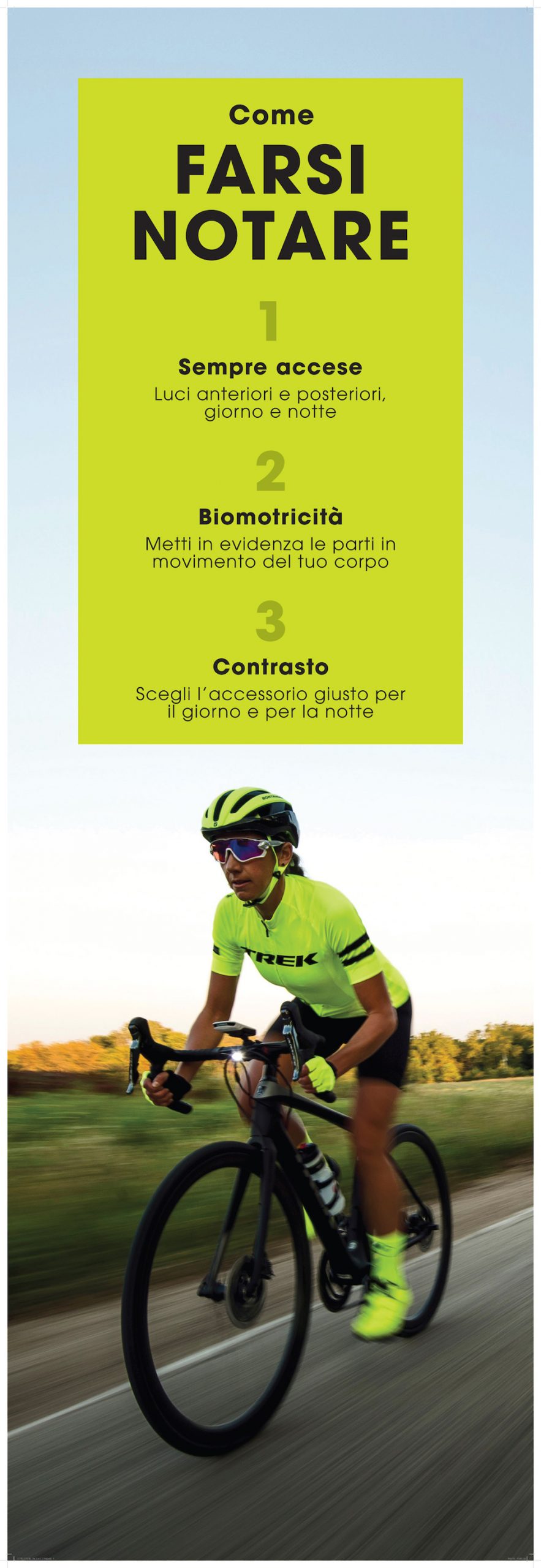 sicurezza dei ciclisti su strada