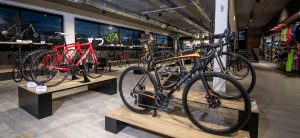 Contador, Basso e Felline all'inaugurazione del Trek Concept Store di Roma