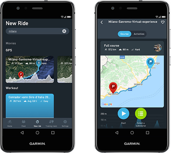 tacx app milano sanremo