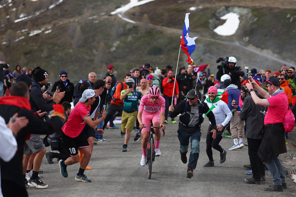 dati dell’impresa di Pogačar a Livigno