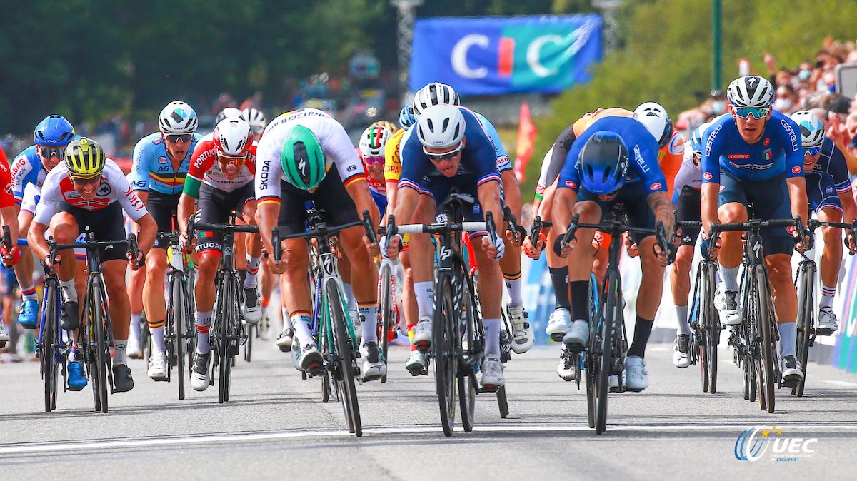 Giacomo Nizzolo ed Elisa Balsamo campioni europei con due volate regali