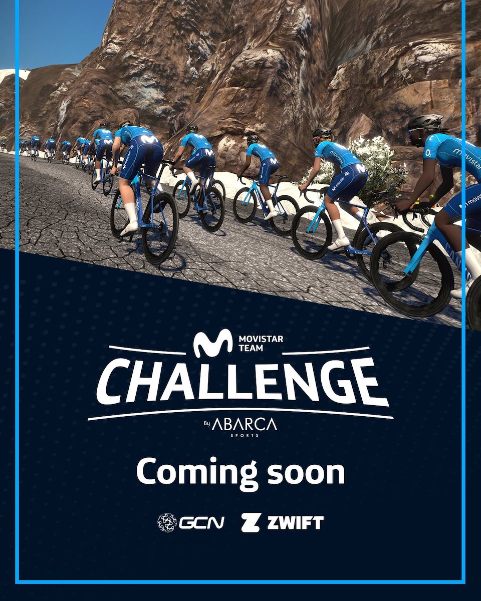 Canyon ufficiale del Team Movistar