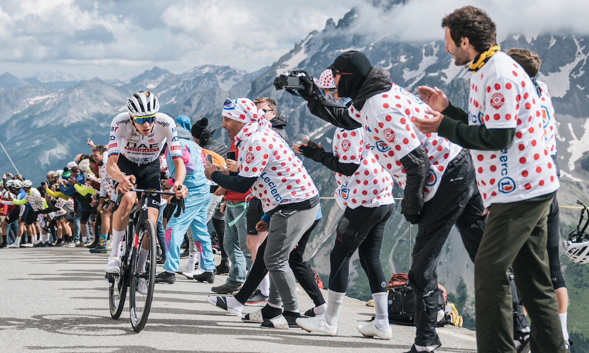 I numeri di Pogačar sul Galibier: Tadej vola anche in discesa