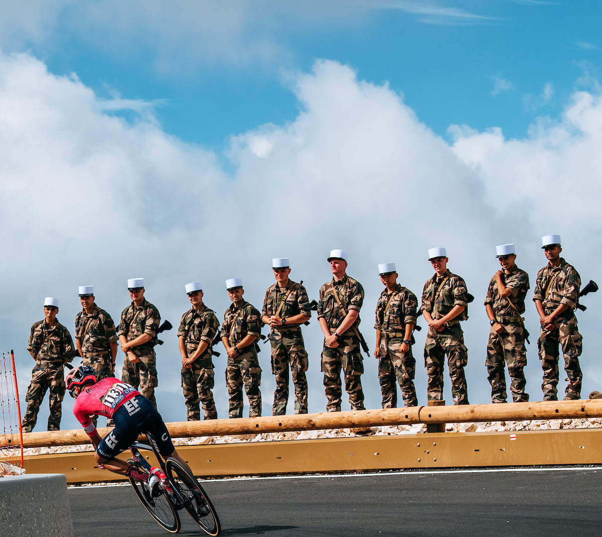 velocità in discesa dal Mont Ventoux