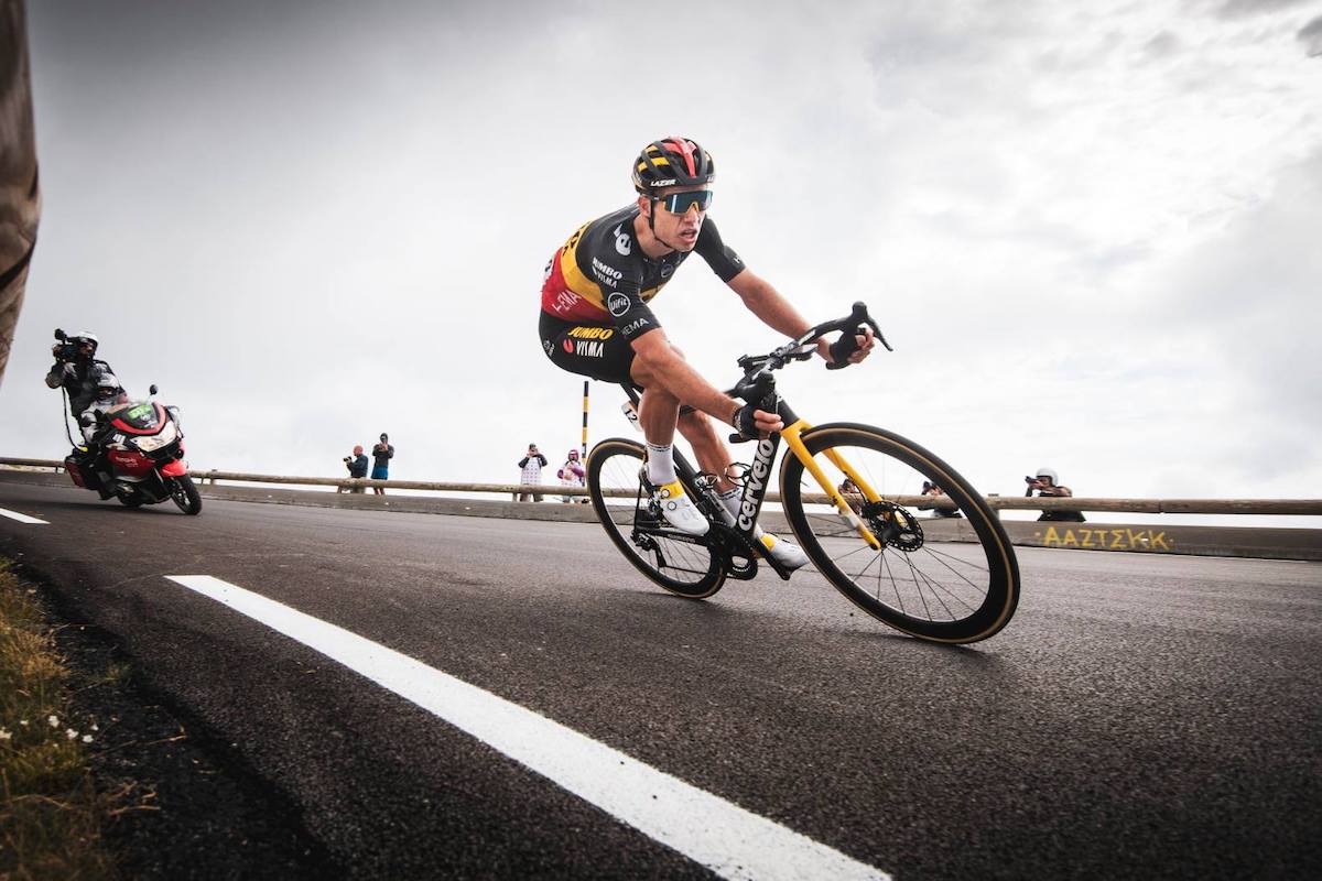 velocità in discesa dal Mont Ventoux