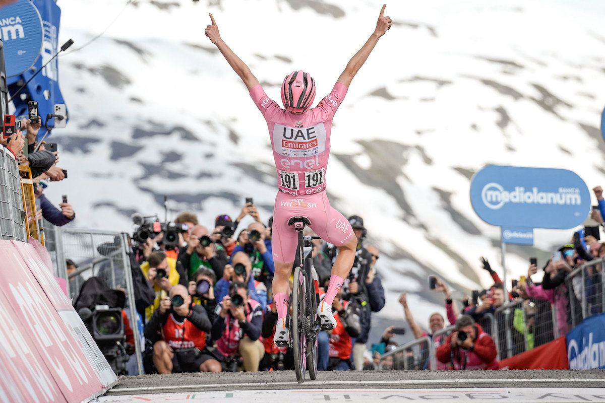 dati dell’impresa di Pogačar a Livigno