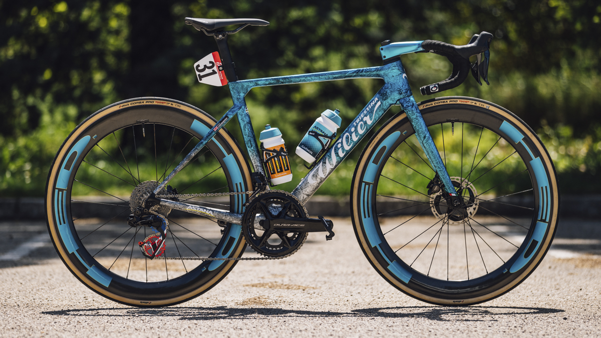 Nei dettagli della Wilier Filante SLR di Cavendish usata al Giro d'Italia