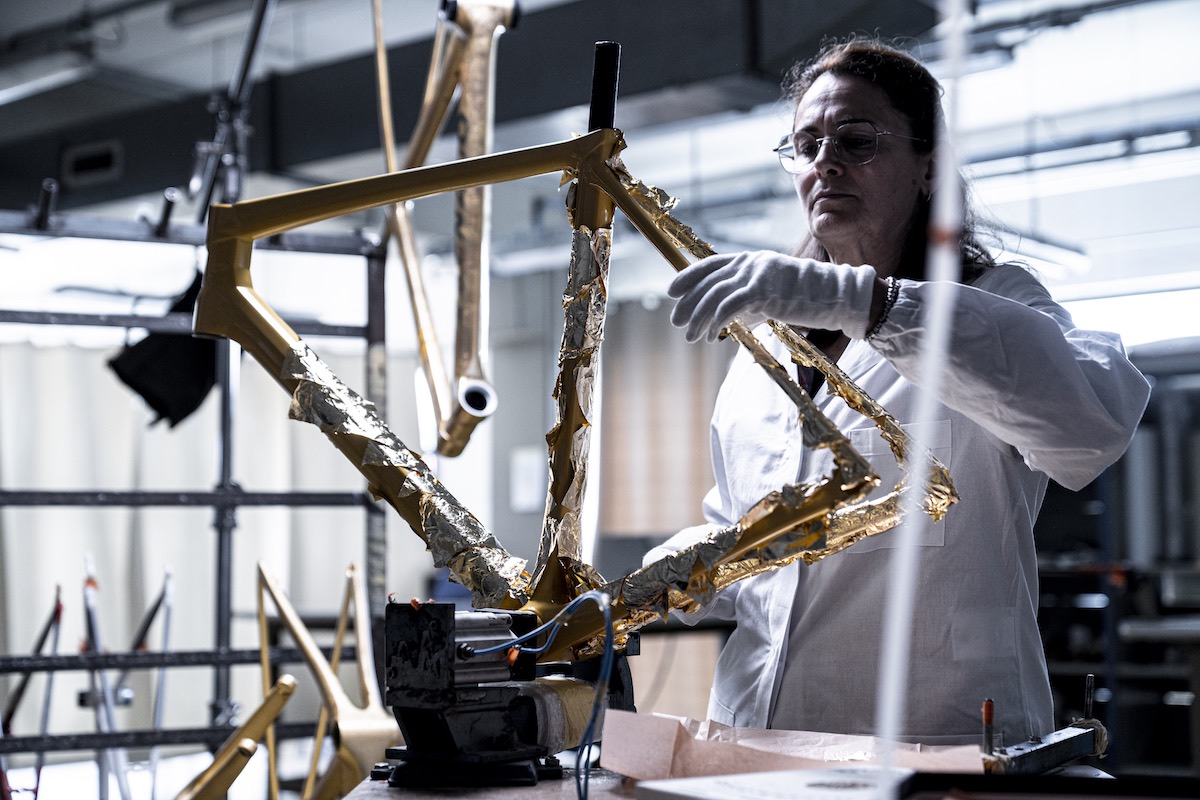 COLNAGO C68 GIOIELLO gold leaf 1