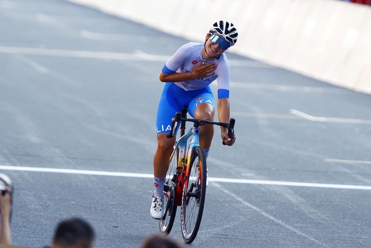 Longo Borghini arrivo
