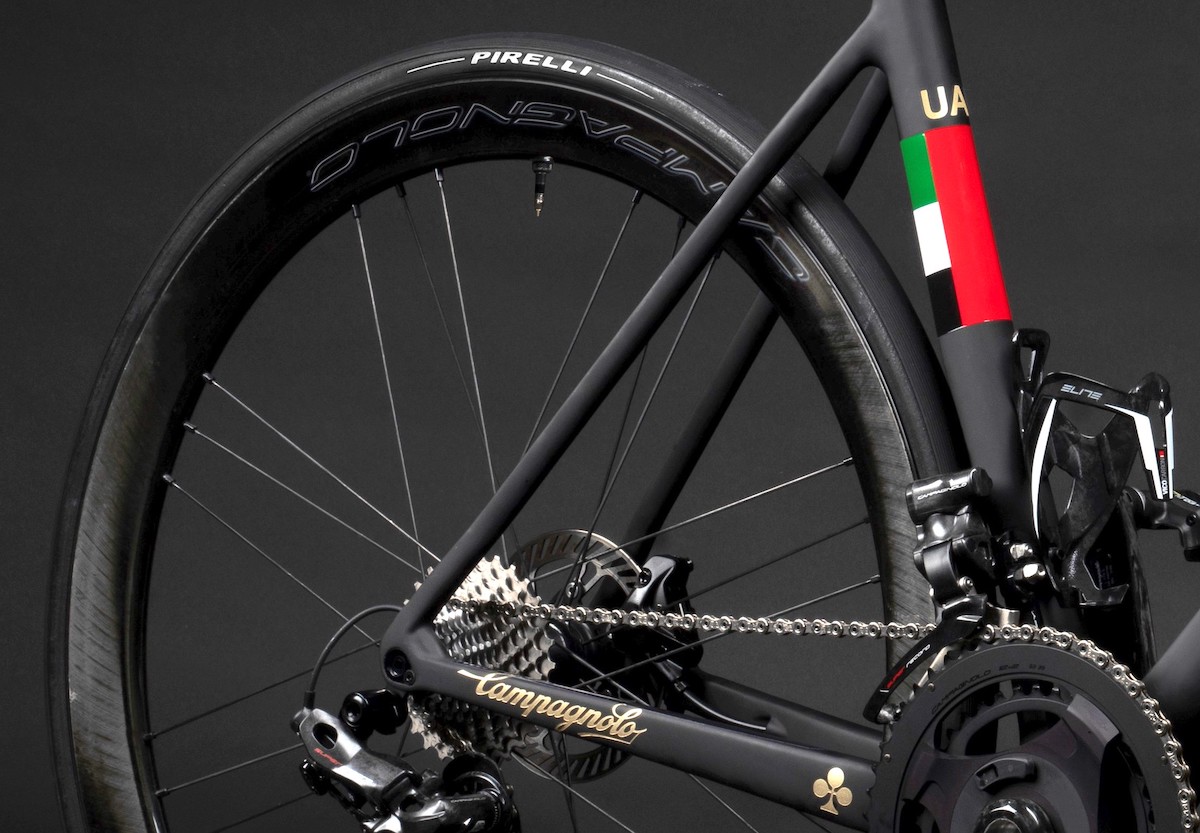 Pirelli P ZERO on Colnago UAE Team Emirates 2022