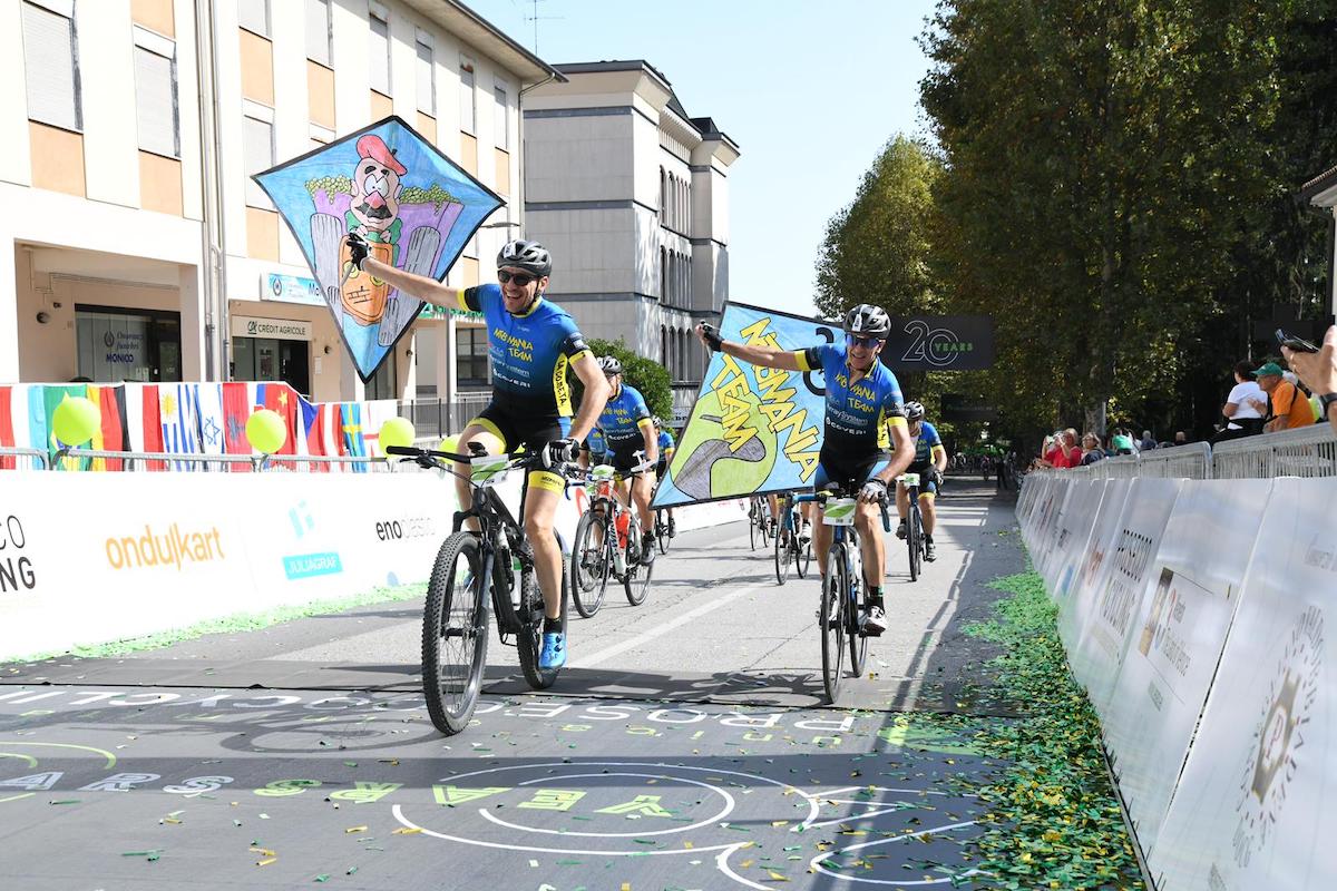 Prosecco Cycling arrivo