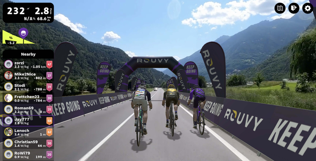 Aggiornamenti Rouvy: nuove opzioni di prezzo più flessibili (anche giornaliere)