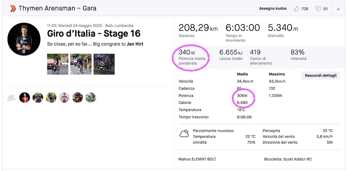 record di scalata sul Santa Cristina