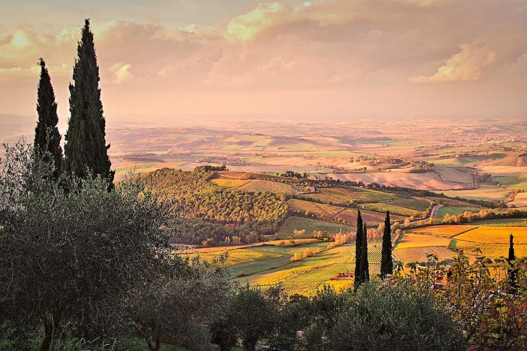 View from Montalcino Tuscany 1024x683 1