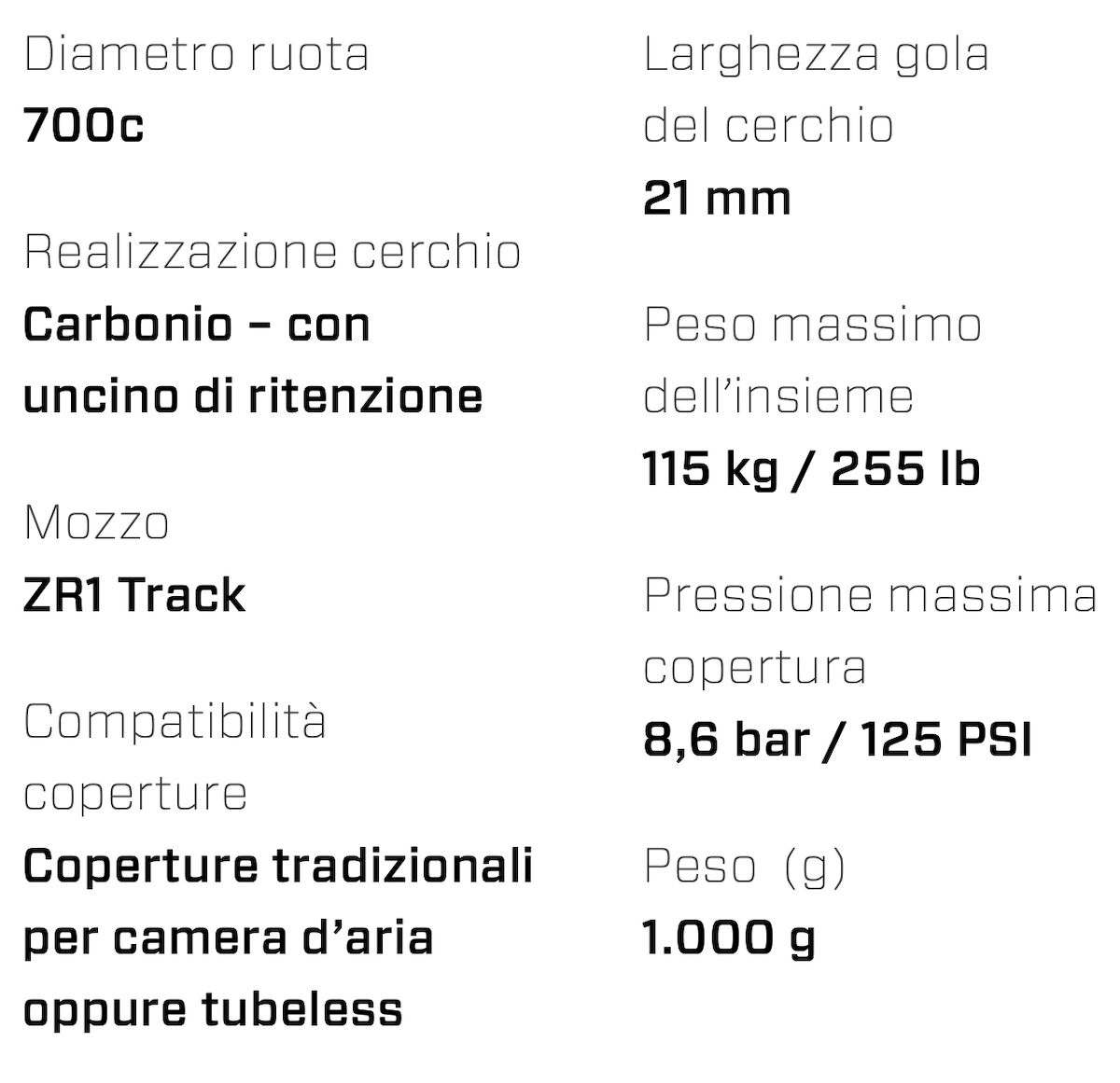 Zipp Super 9 pista copertoncino