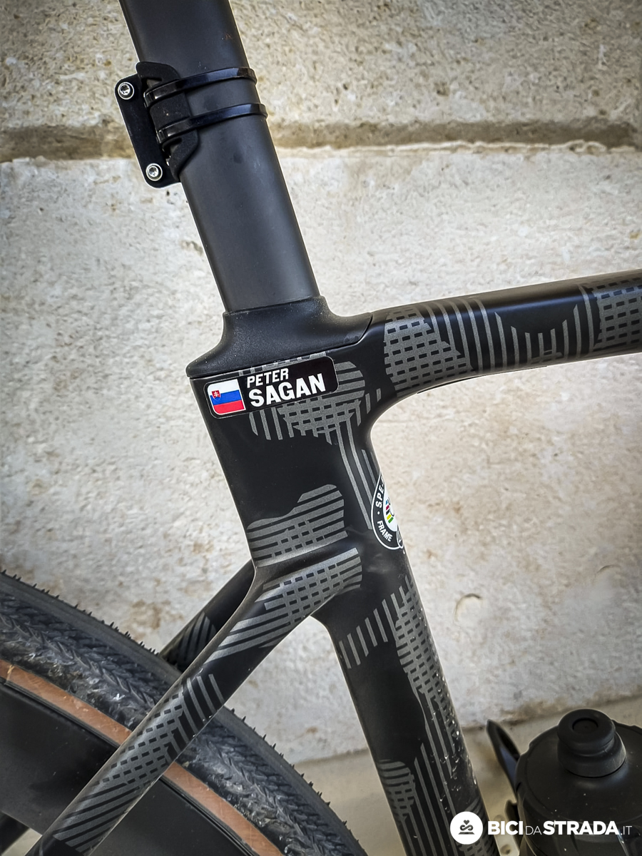 La bici di Sagan per il mondiale gravel