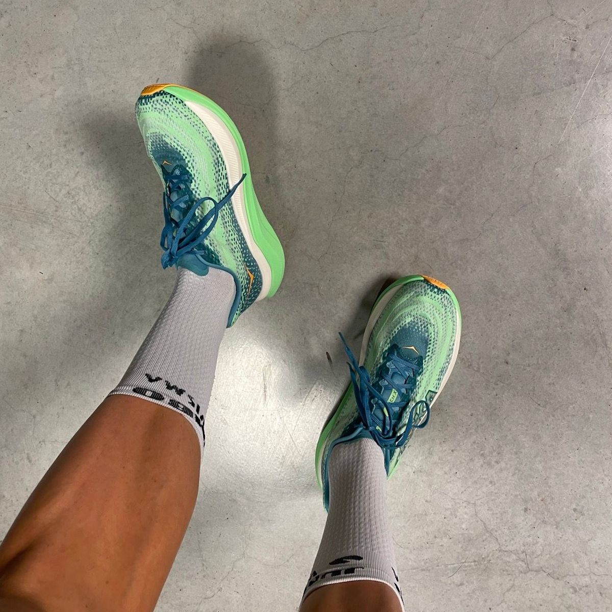 La corsa a piedi di Van Aert