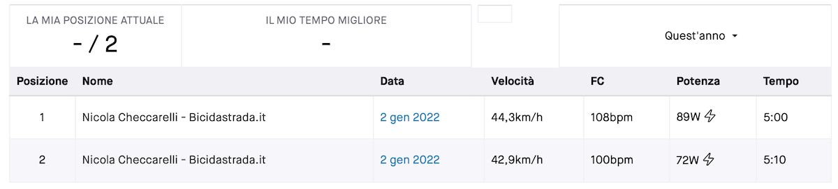 discesa trecine classifica