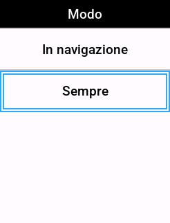 sempre o navigazione