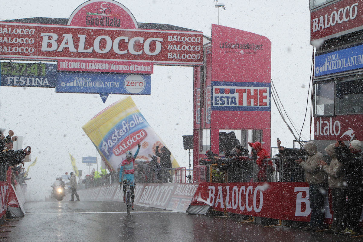Giro d’Italia alle Tre Cime di Lavaredo