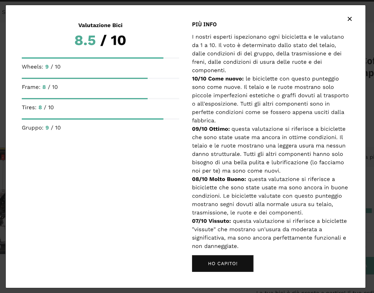 valutazione bikeroom
