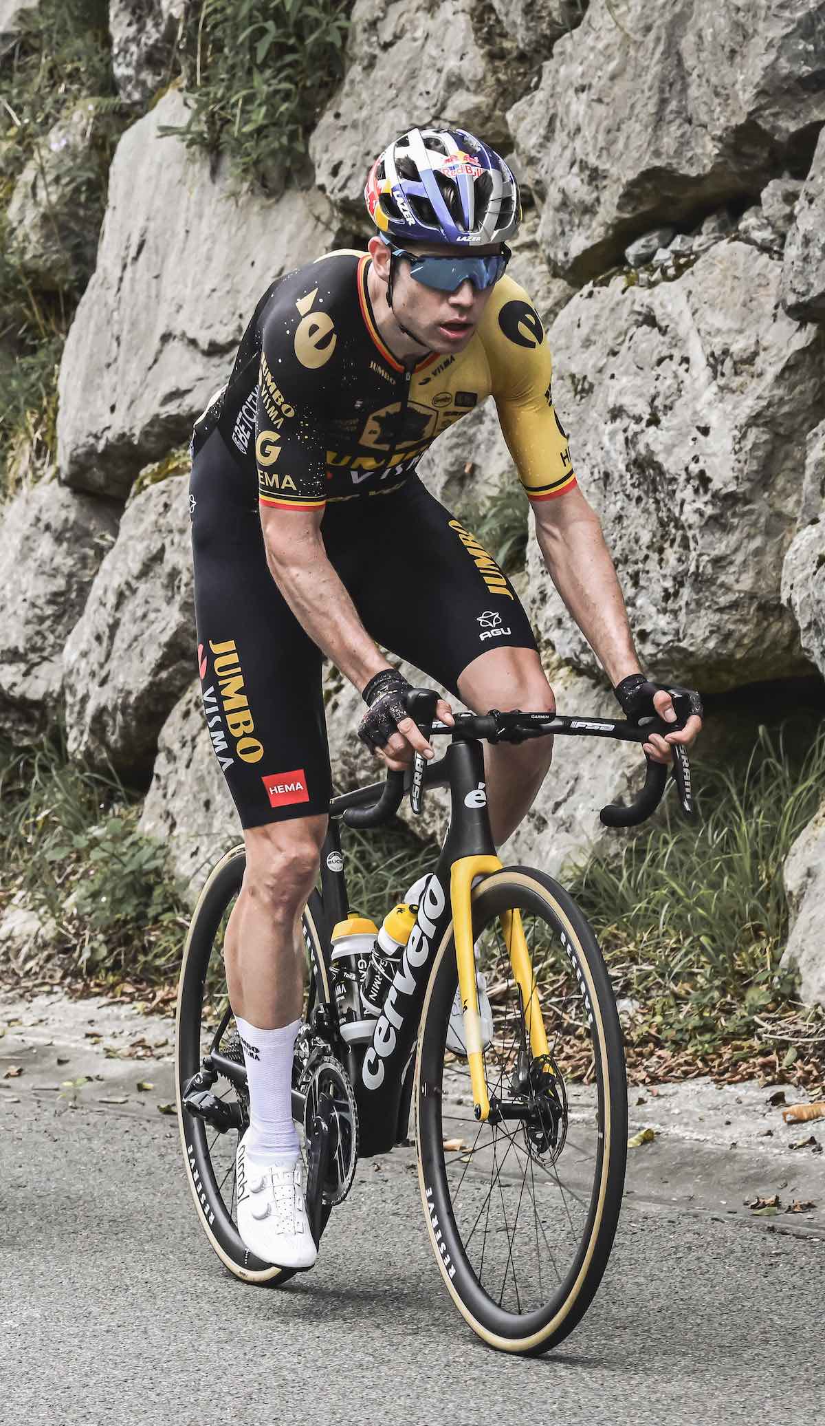 valigia di Van Aert per il Tour