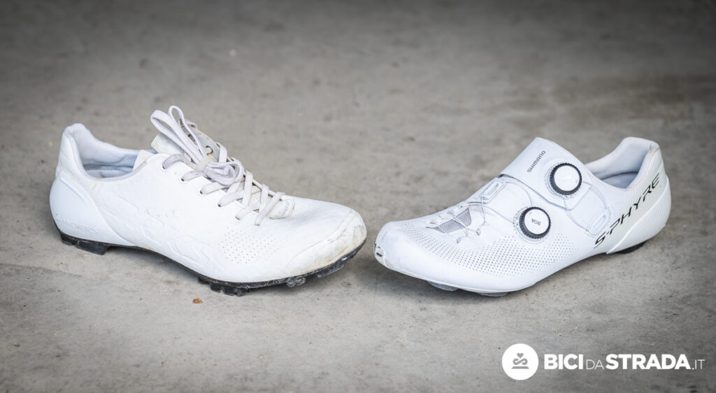 scarpa da ciclismo con Boa o lacci?