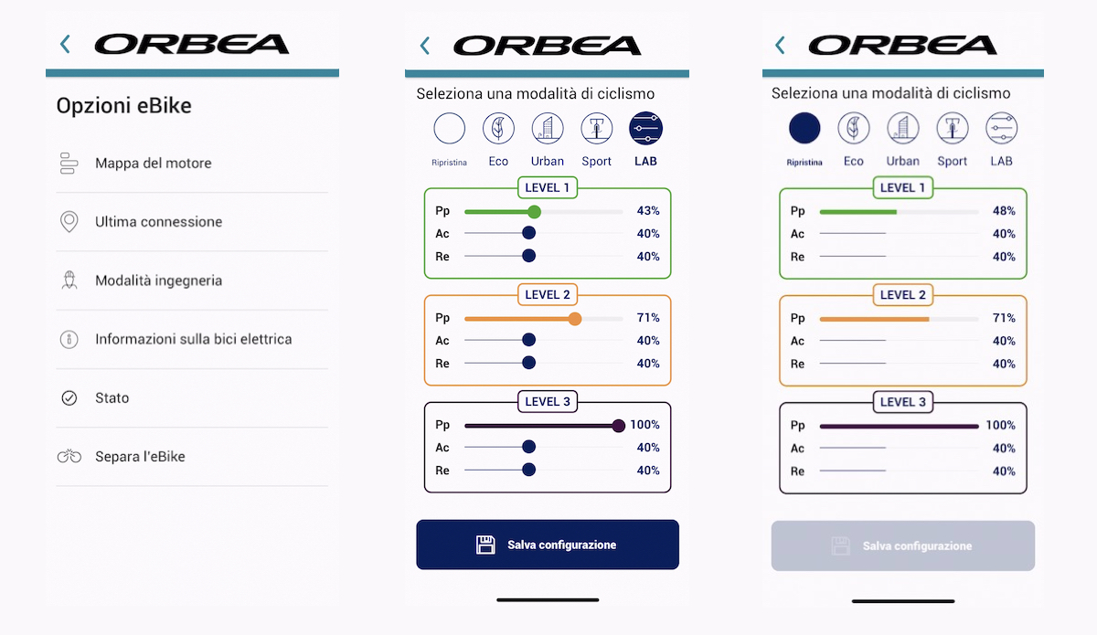 personalizzazioni app