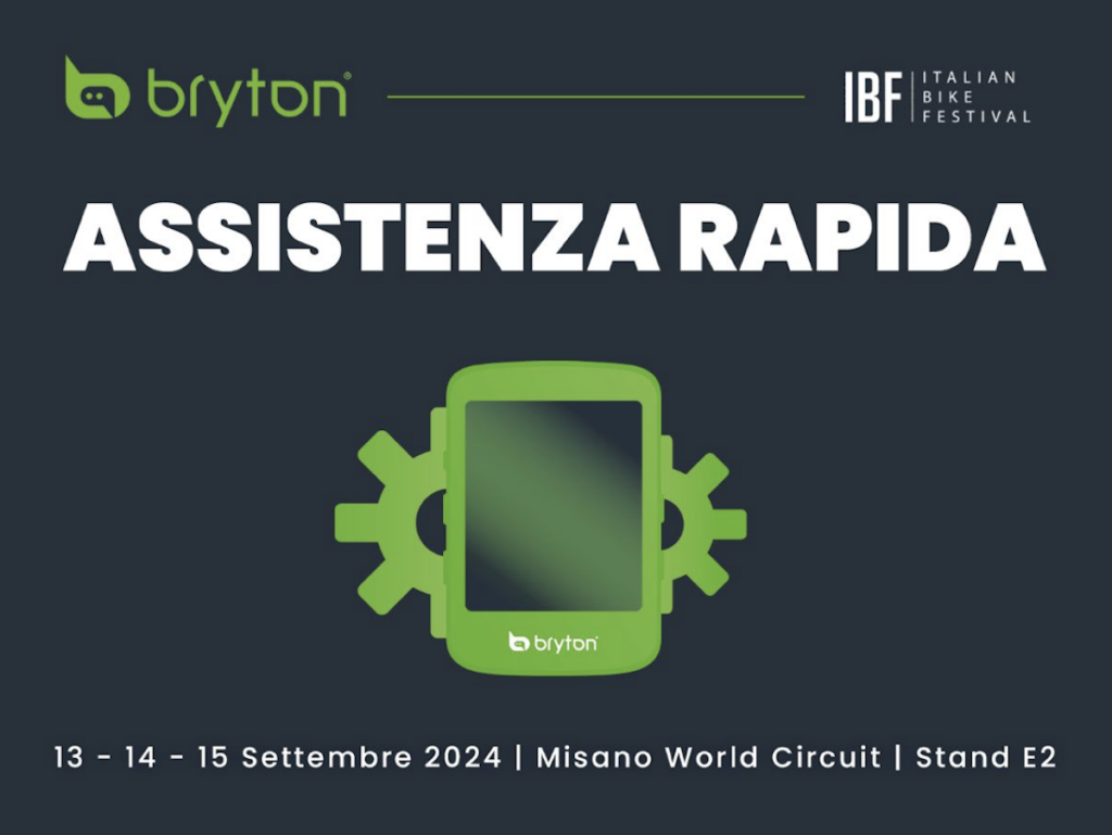 Assistenza rapida per Bryton
