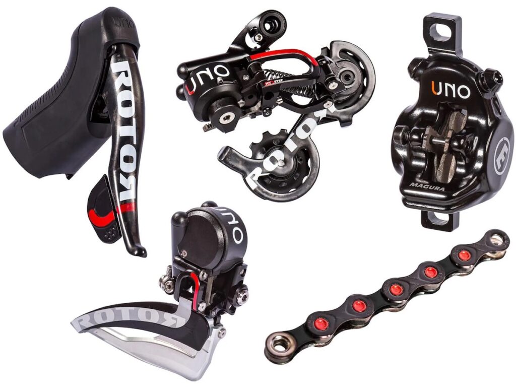 rotor uno disc hydraulic groupset direct mount copia