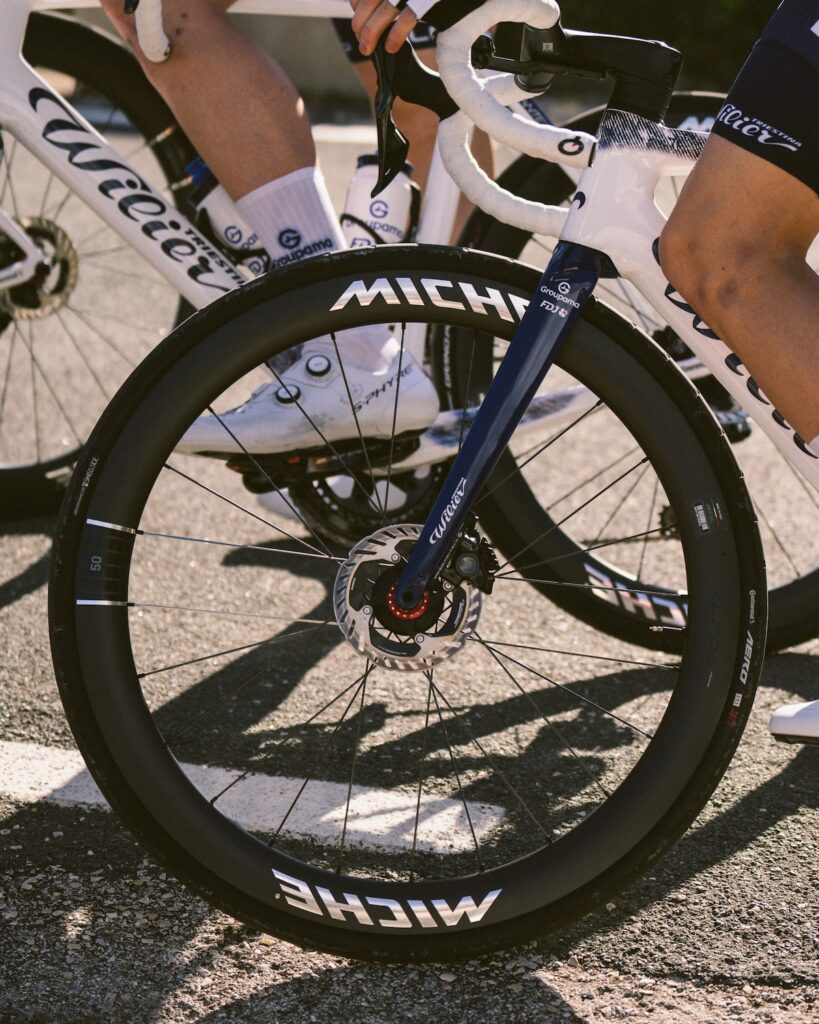 Miche e il team Groupama-FDJ
