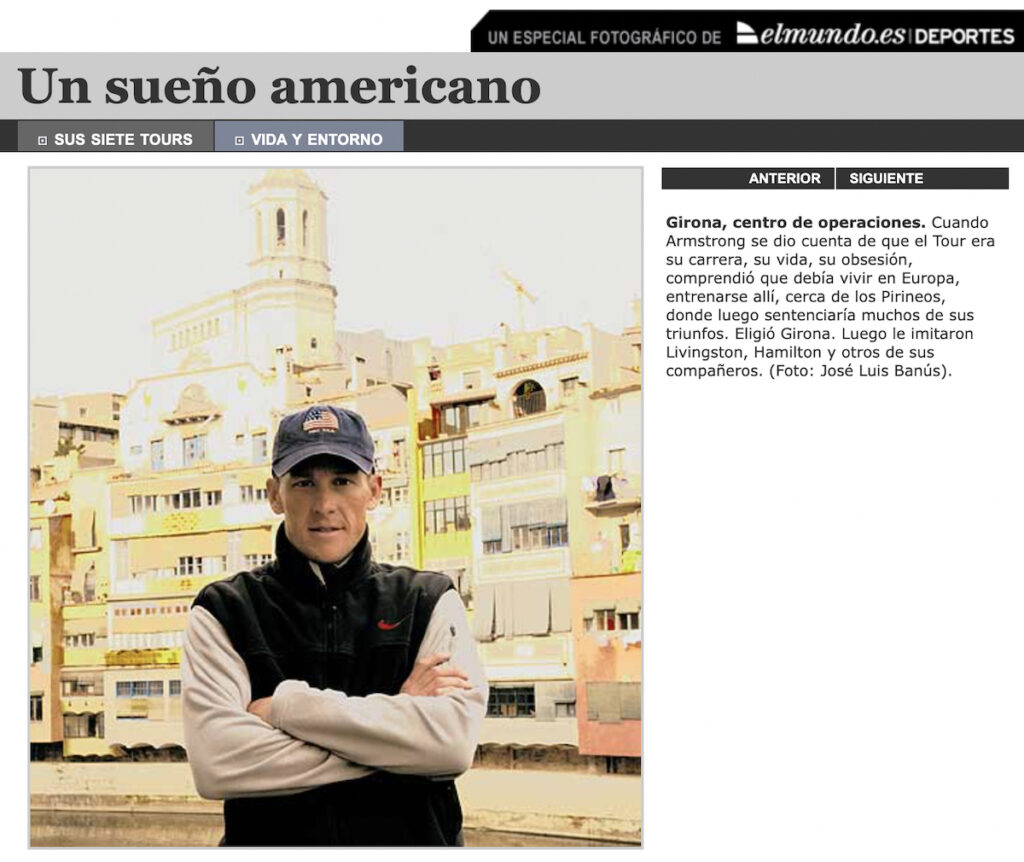 Lance Armstrong Girona
