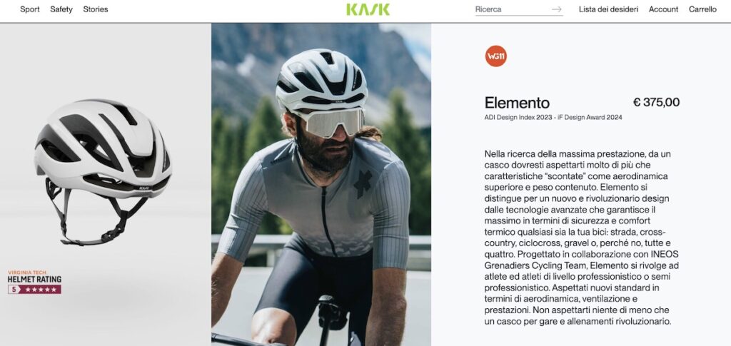 Kask elemento price