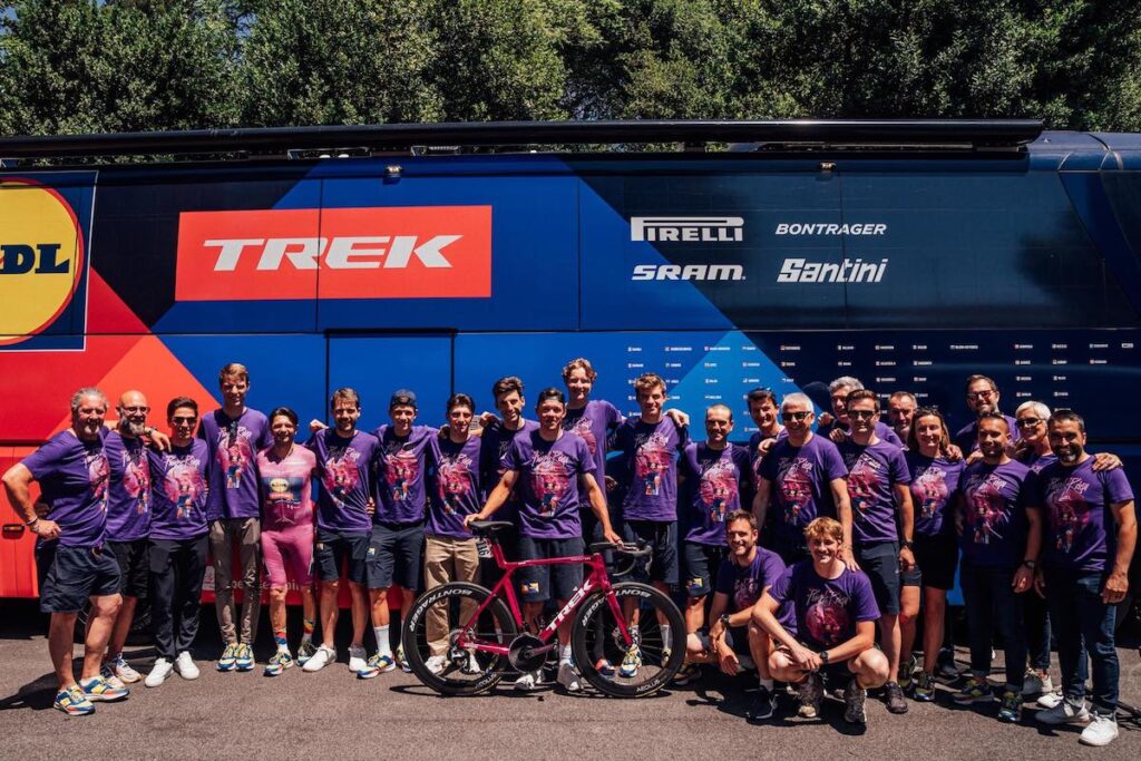 Trek ciclamino di Pedersen