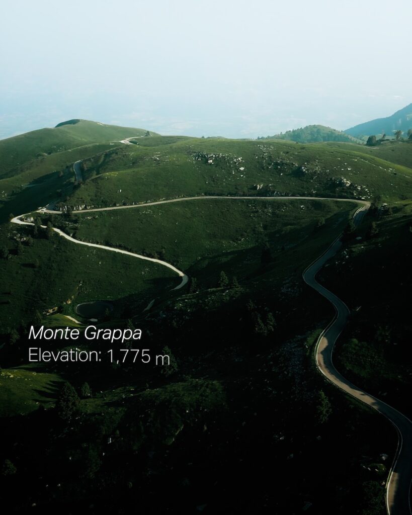 Giro d'Italia sul Monte Grappa
